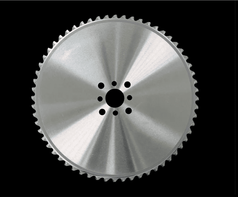 Ceramic Tipped Cold Saw Blade, Solid Metal Cutting Cold Circular Saw Blade for Steel Iron Stainless Steel Pipe Profile Cutting